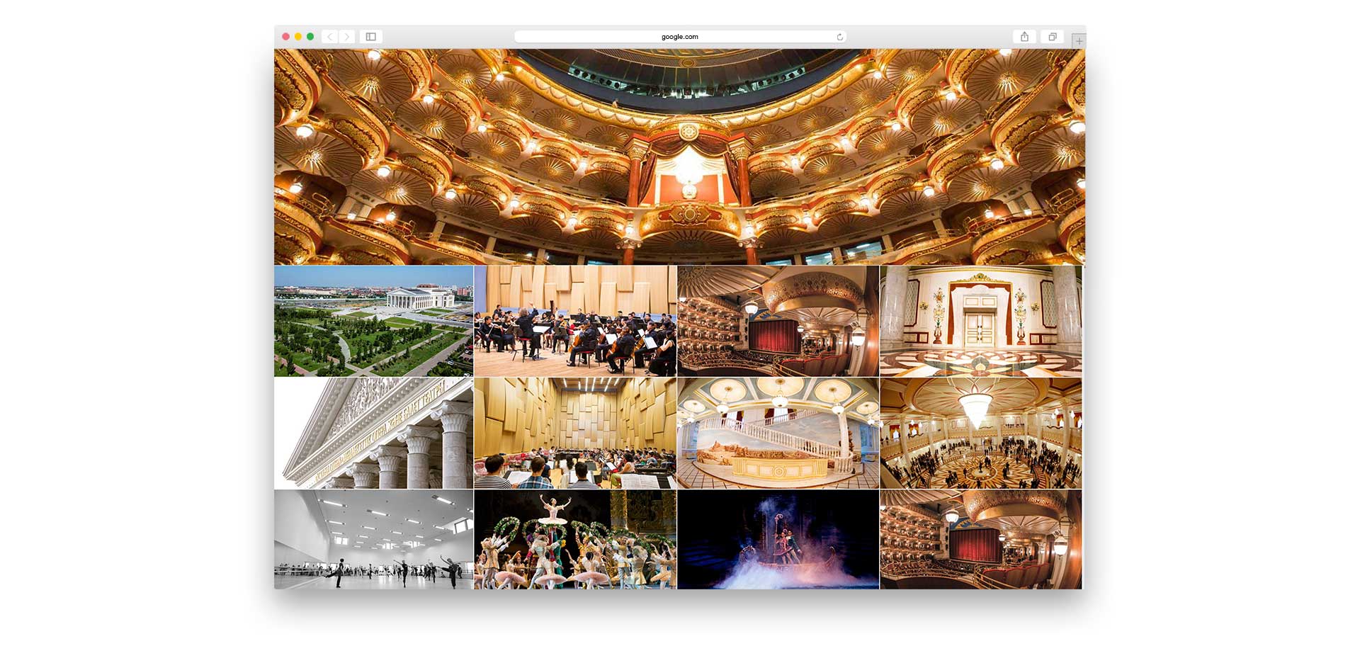 GSite web agency progetti mabetex browser 3