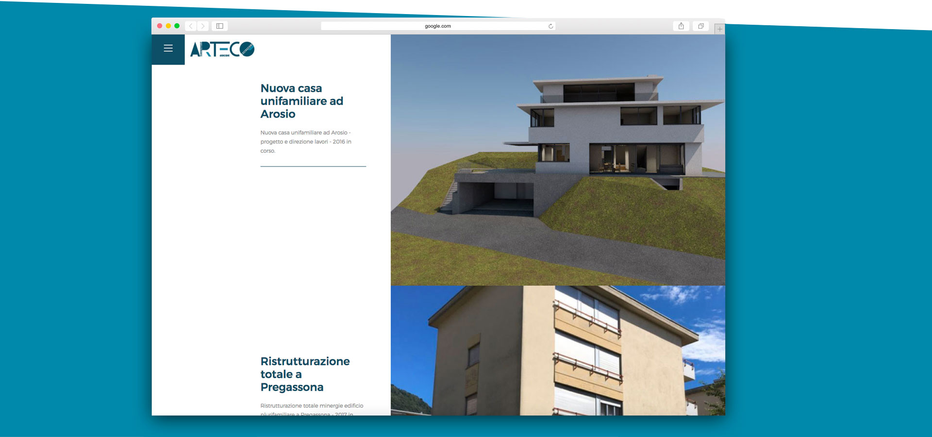 GSite Arteco web site browser