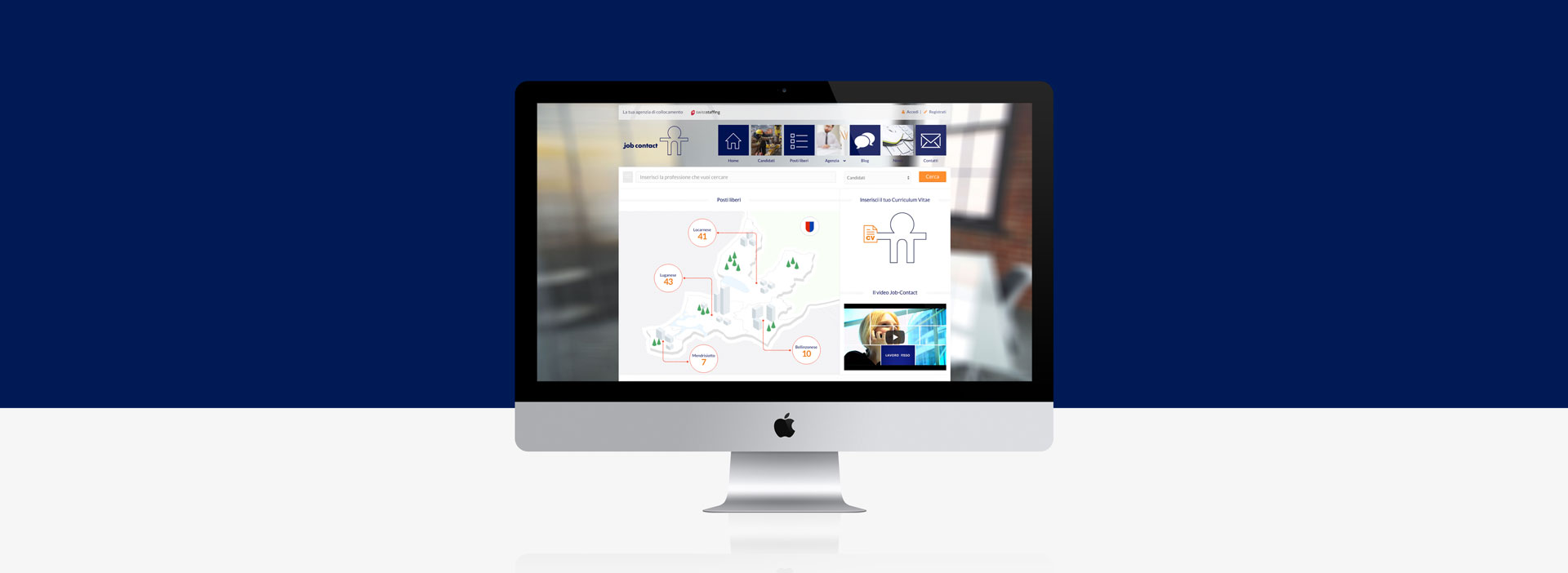 GSite sito web job contact