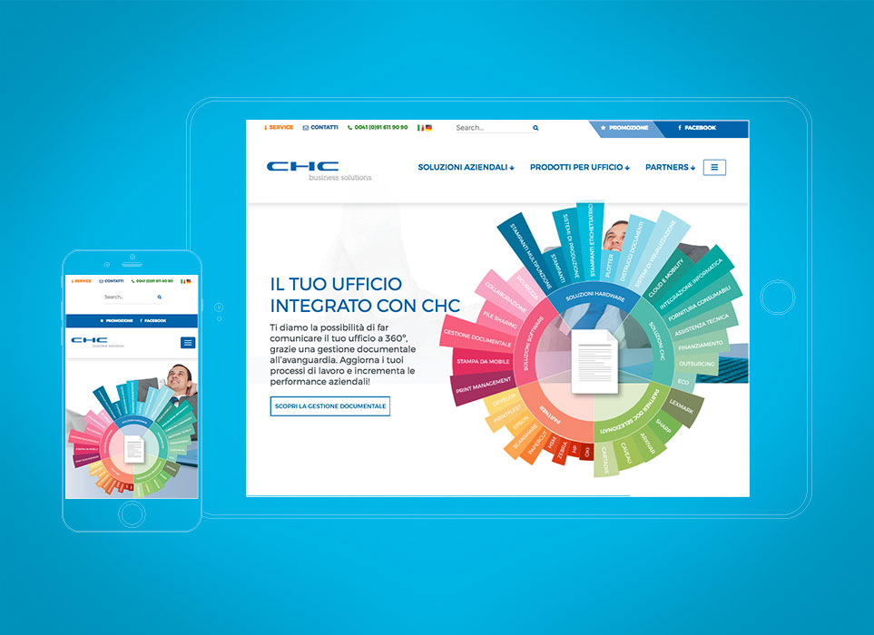 gsite progetto sito web ticino, chc business solutions
