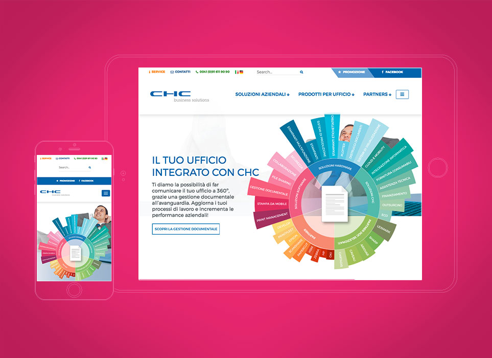 gsite progetto sito web ticino, chc business solutions