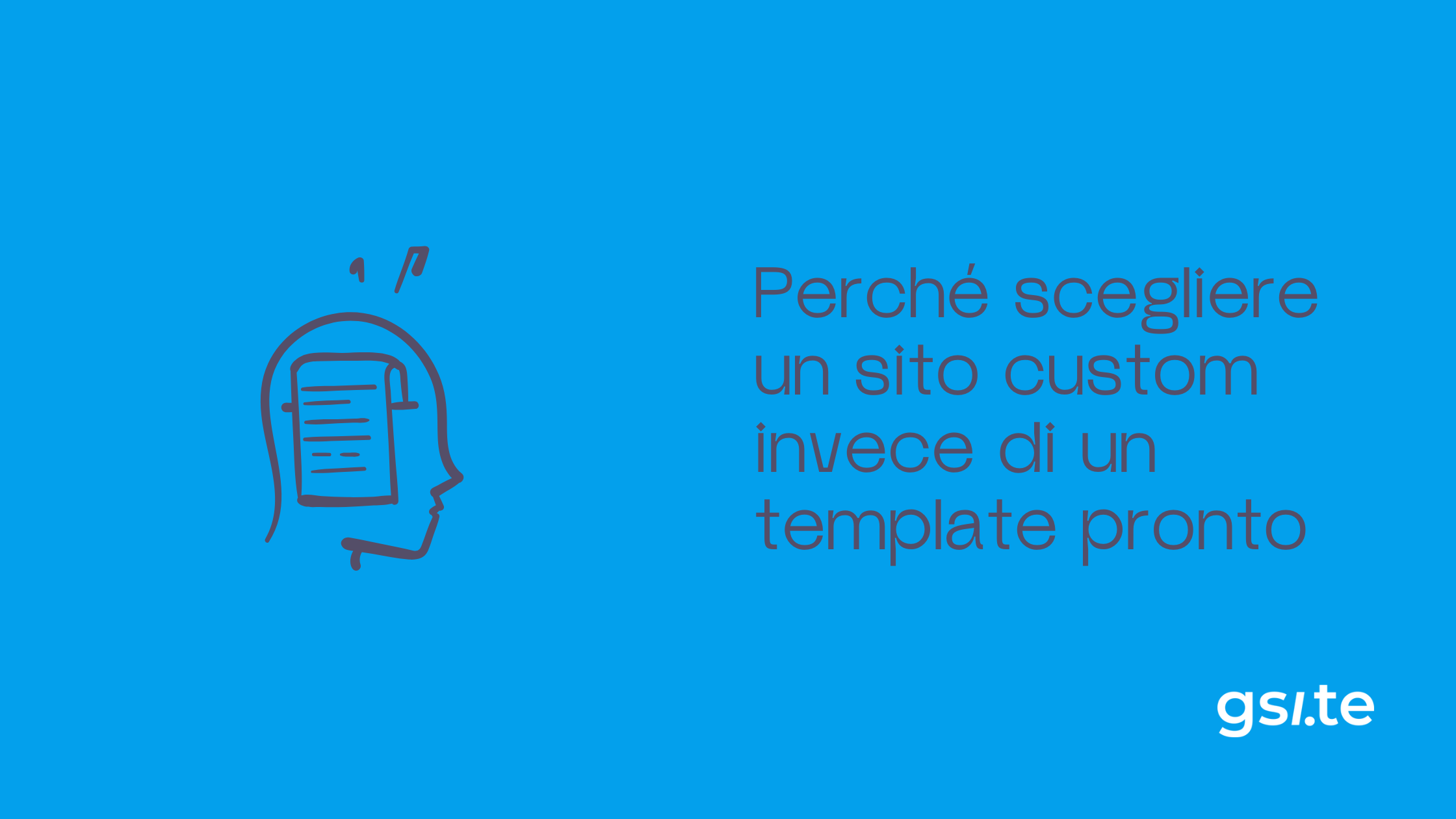 sito custom vs template