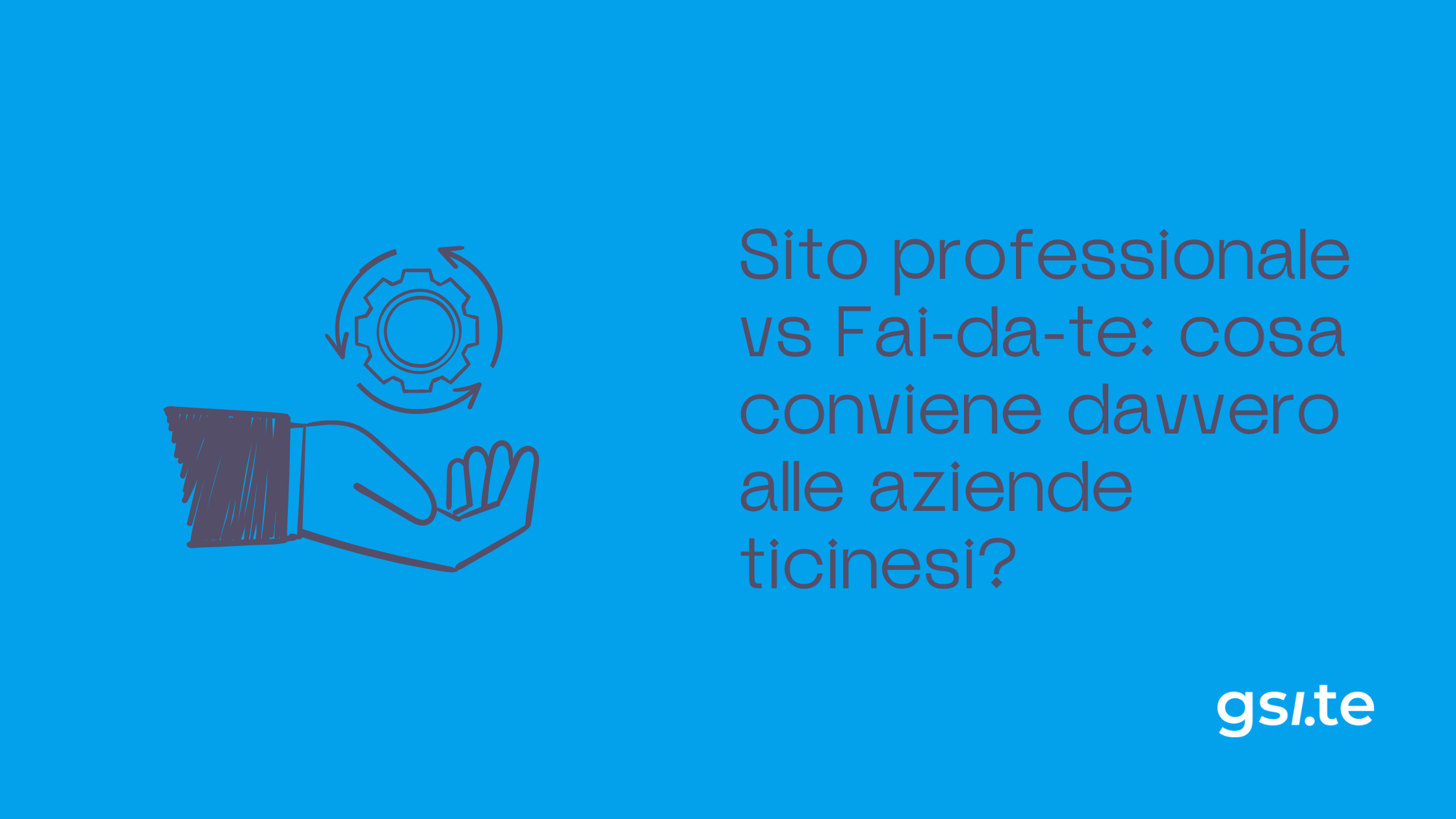 sito professionale vs sito fai da te