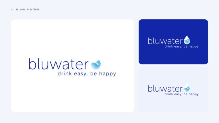 Bluwater, logo esistente