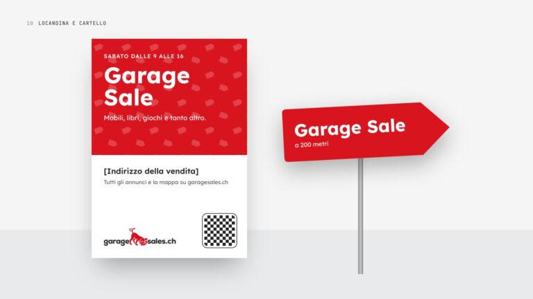 Garage Sales, locandina e cartello